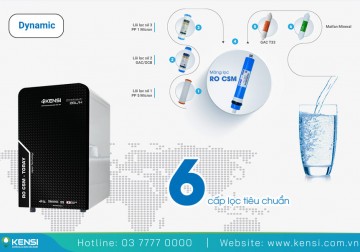 Máy lọc nước để gầm bếp Kensi Dynamic