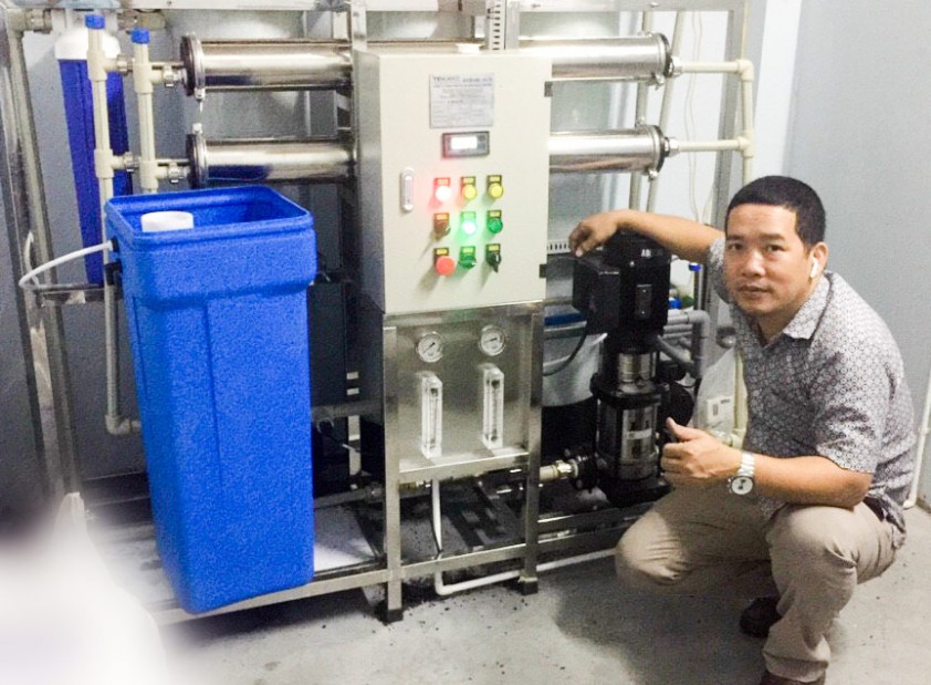Máy lọc nước công nghiệp xử lý 4 loại tạp chất ô nhiễm nguồn nước