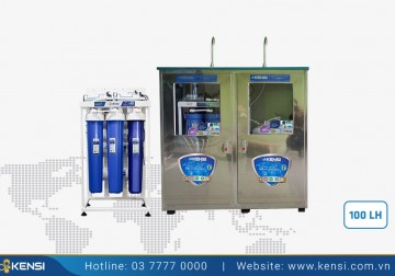 Hệ thống máy lọc nước 100 L/h cho bệnh viện