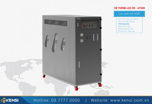 Hệ thống RO công nghiệp tủ máy 500 L/h