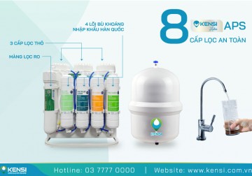 Máy lọc nước RO Kensi Lotus 10L/h | Lõi Hàn Quốc