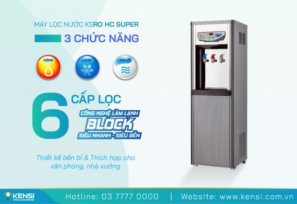 Máy lọc nước nóng lạnh nguội KS-ROHC- Super