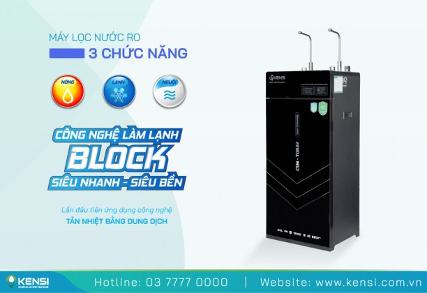 Cây lọc nước nóng lạnh nguội tích hợp RO đa chức năng