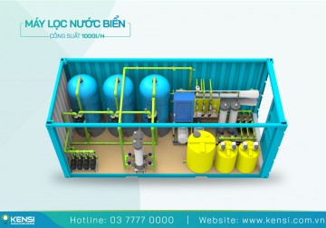 Máy lọc nước biển 1000L/h SWRO-1000
