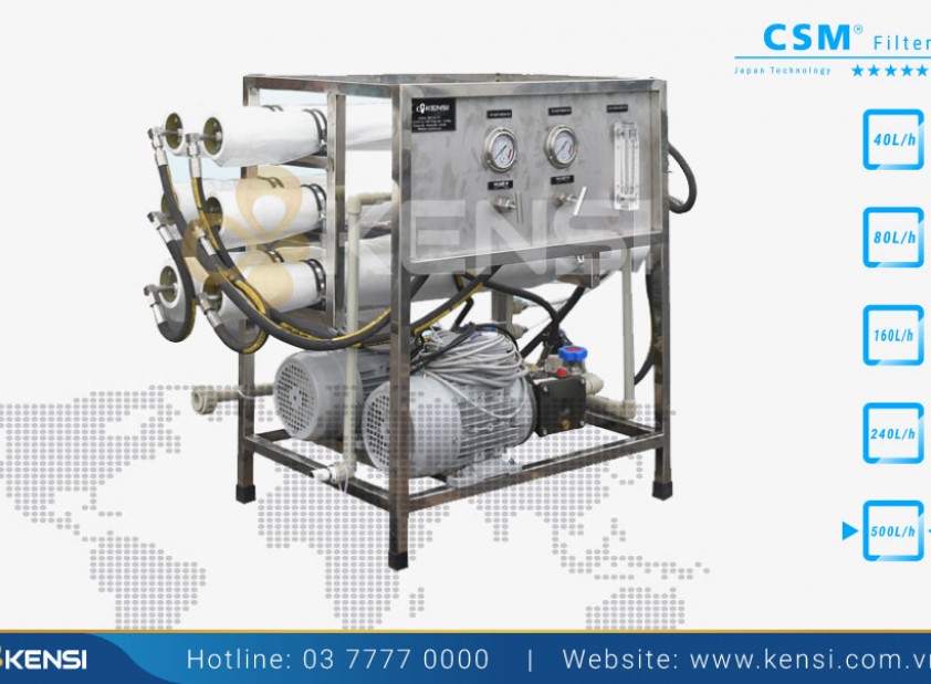 Thực trạng nước nhiễm mặn và giải pháp lọc bằng máy lọc nước công nghiệp RO