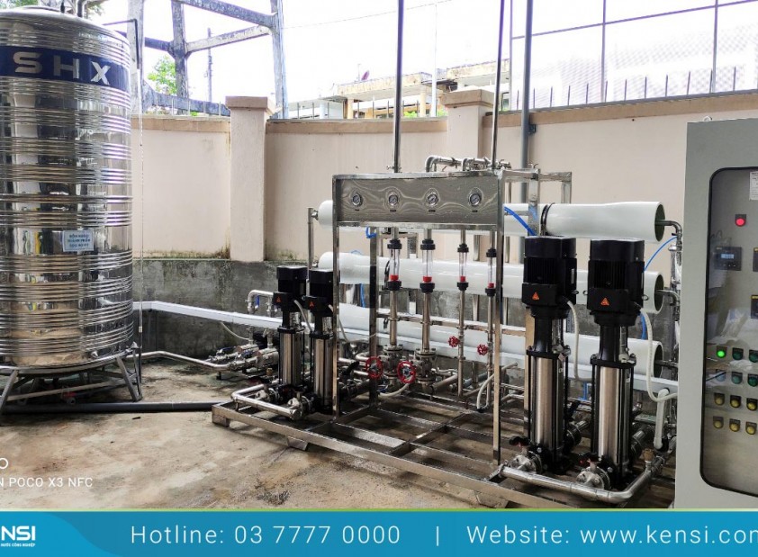 Nguồn nước nhiễm mặn và giải pháp xử lý bằng máy lọc nước công nghiệp