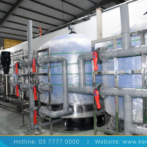 Lắp đặt hệ thống lọc nước RO công nghiệp cho nhà máy hóa chất Đức Giang