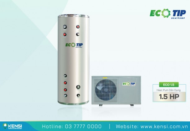 Máy bơm nhiệt Heat Pump gia đình Ecotip 1.5HP