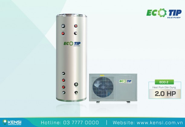 Máy bơm nhiệt Heat Pump gia đình Ecotip 2HP