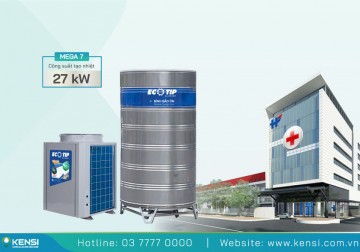 Máy bơm nhiệt Heat Pump công nghiệp cho bệnh viện 7HP