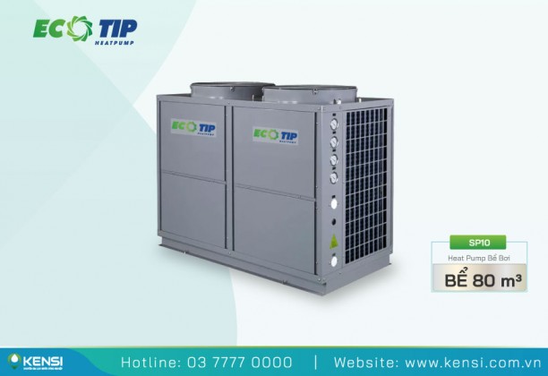 Máy bơm nhiệt Heat Pump cho bể bơi SP10