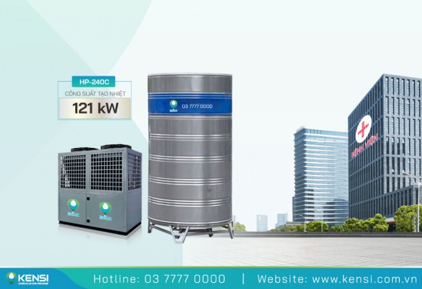 Máy bơm nhiệt Heat Pump công nghiệp cho bệnh viện HP-240C