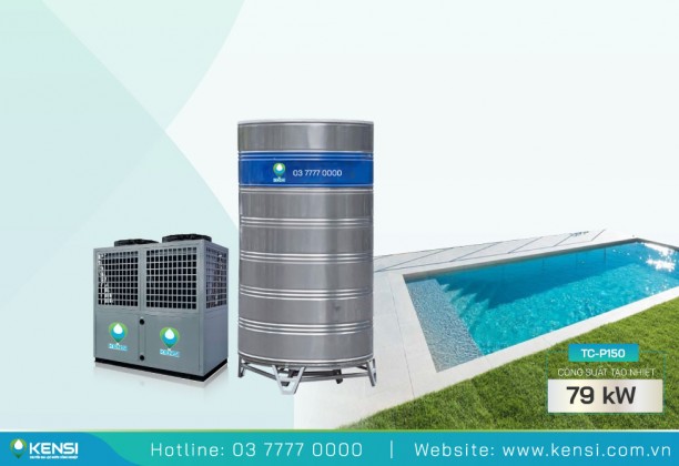 Máy bơm nhiệt Heat Pump cho bể bơi TC-P150