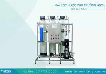 Hệ thống máy lọc nước 150 Lít/Giờ cho trường học