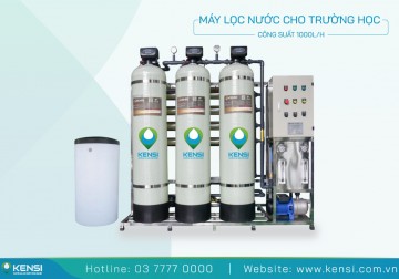 Hệ thống máy lọc nước 1000 Lít/Giờ cho trường học