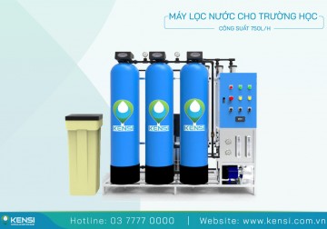 Hệ thống máy lọc nước 750 Lít/Giờ cho trường học