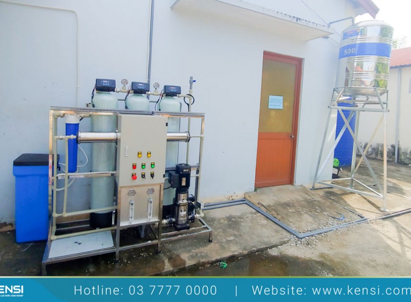 Phương án lắp đặt máy lọc nước công nghiệp RO cho trường cấp 3