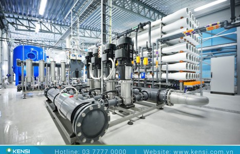 Ứng dụng máy lọc nước công nghiệp cho khu công nghiệp 