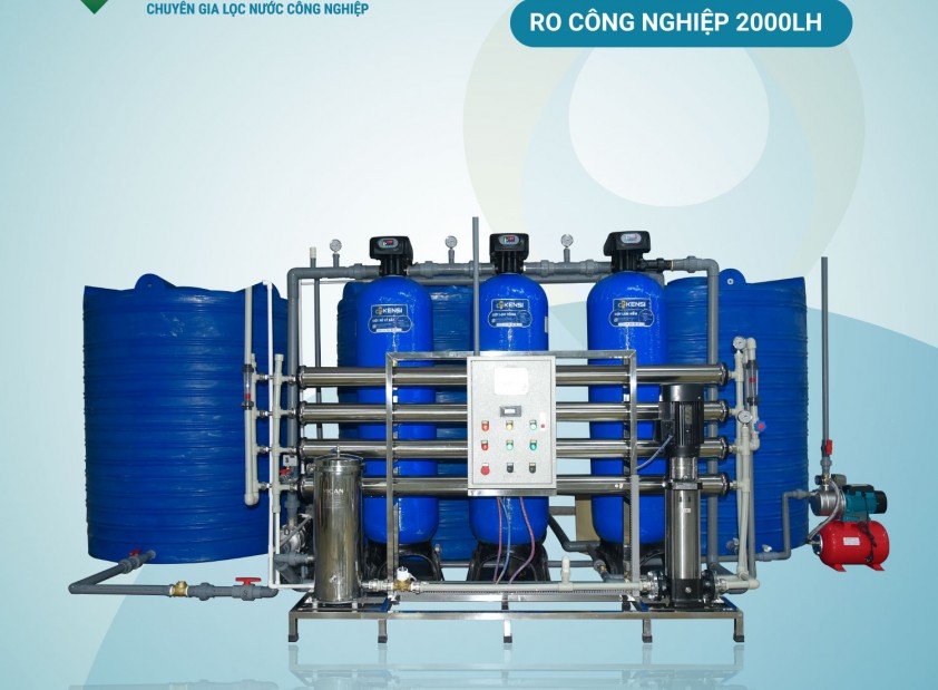 Giải đáp khả năng xử lý nguồn nước của máy lọc nước công nghiệp RO