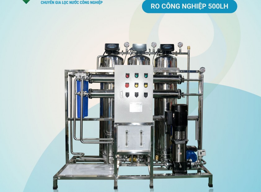 Máy lọc nước công nghiệp RO 500L/h có giá là bao nhiêu?