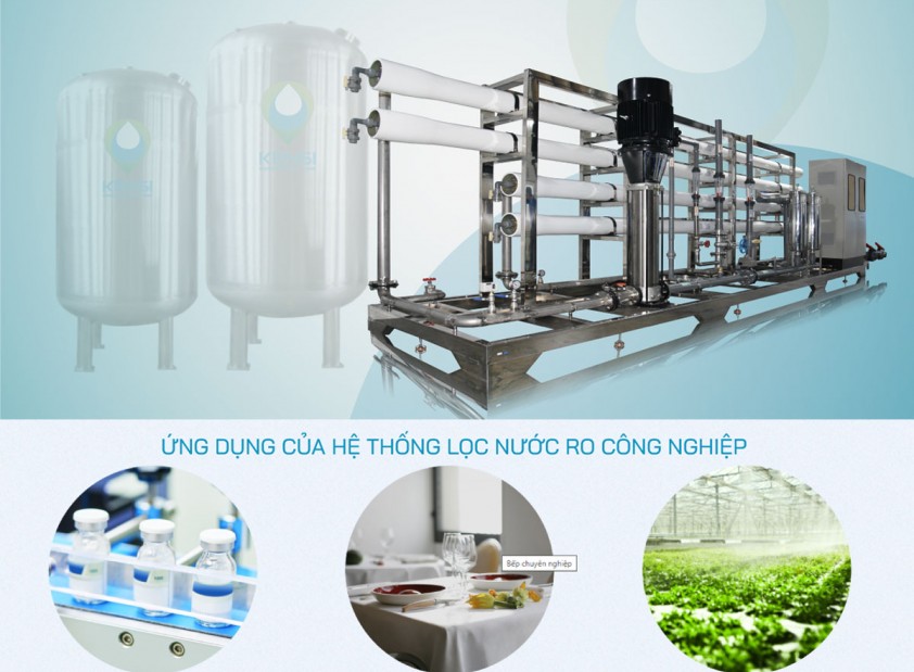 Máy lọc nước công nghiệp RO trong ngành sản xuất dược phẩm