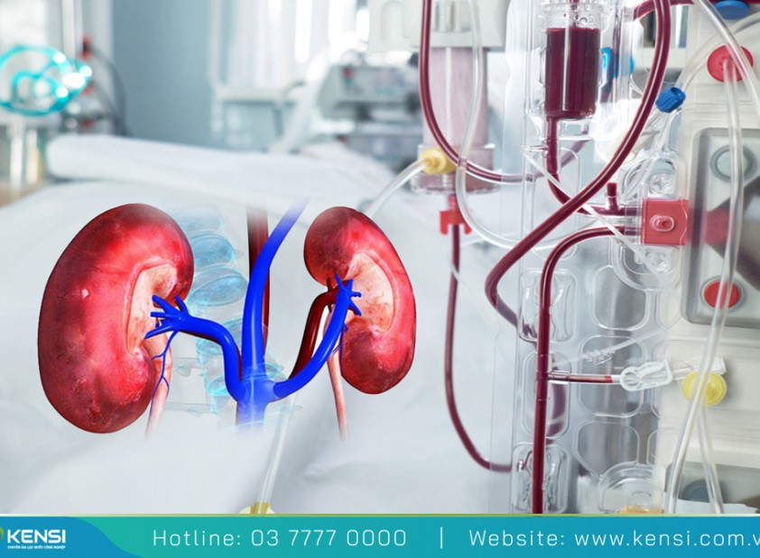 Hệ thống lọc nước cho bệnh viện dùng chạy thận nhân tạo