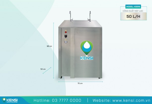 Máy Lọc Nước RO Kensi Bán Công Nghiệp 50 Lít/Giờ