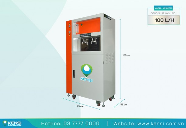 Máy Lọc Nước RO Kensi Bán Công Nghiệp 100 Lít/Giờ