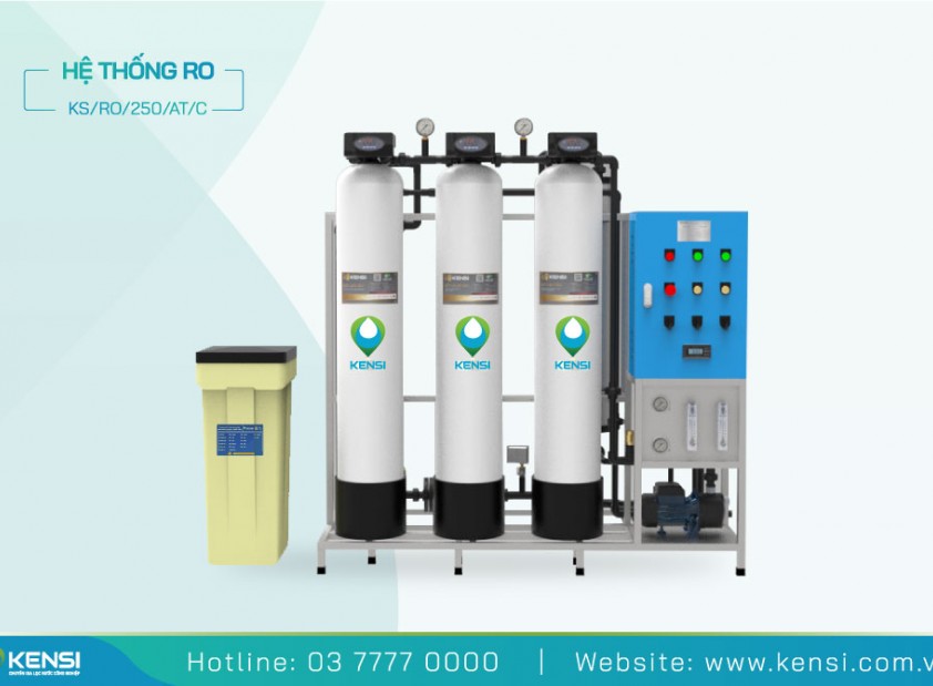 Máy lọc nước công nghiệp RO 300L/h thích hợp lắp ở đâu?