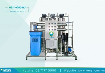 Máy Lọc Nước RO Công Nghiệp 500 Lít/Giờ Cột Inox