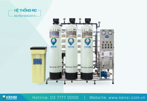 Hệ Thống Máy Lọc Nước RO Công Nghiệp 1 m³/giờ