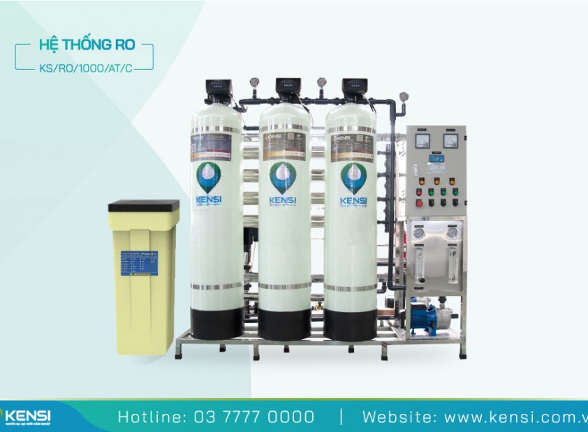 Máy lọc nước công nghiệp RO 1000 lít/giờ có giá mới nhất là bao nhiêu?