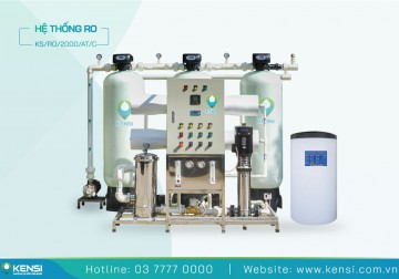 Hệ Thống Máy Lọc Nước RO Công Nghiệp 2 m³/giờ