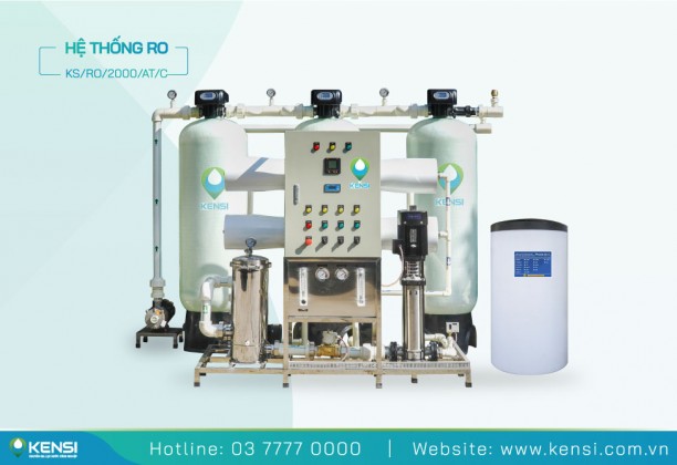 Hệ Thống Máy Lọc Nước RO Công Nghiệp 2 m³/giờ