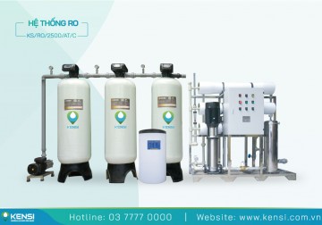 Hệ Thống Máy Lọc Nước RO Công Nghiệp 2,5 m³/giờ