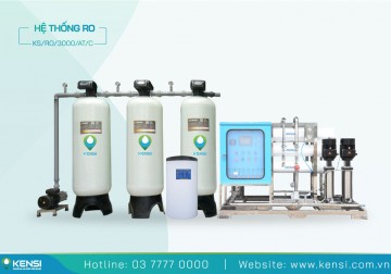 Hệ Thống Máy Lọc Nước RO Công Nghiệp 3 m³/giờ