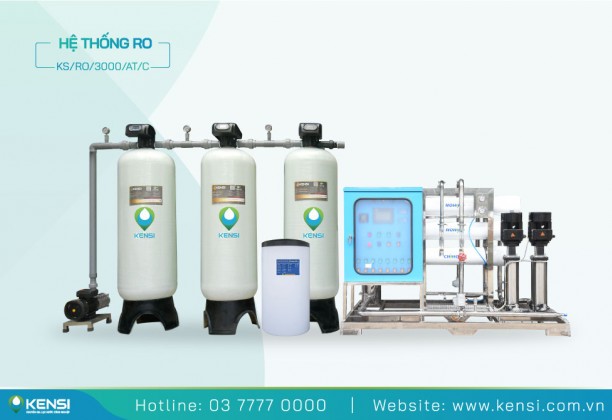 Hệ Thống Máy Lọc Nước RO Công Nghiệp 3 m³/giờ