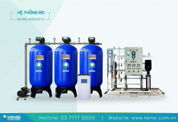 Hệ Thống Máy Lọc Nước RO Công Nghiệp 4 m³/giờ