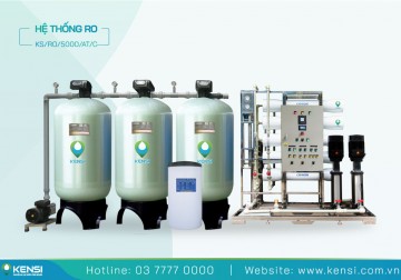 Hệ Thống Máy Lọc Nước RO Công Nghiệp 5 m³/giờ