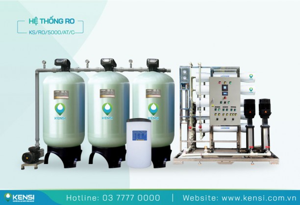 Hệ Thống Máy Lọc Nước RO Công Nghiệp 5 m³/giờ