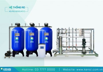 Hệ Thống Máy Lọc Nước RO Công Nghiệp 8000 Lít/Giờ