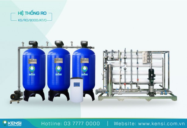 Hệ Thống Máy Lọc Nước RO Công Nghiệp 8000 Lít/Giờ