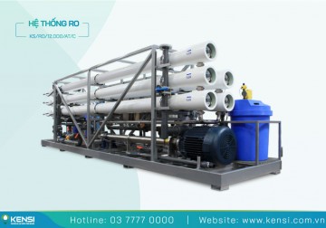 Hệ Thống Máy Lọc Nước RO Công Nghiệp 12000 Lít/Giờ