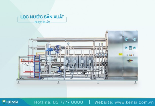 Lọc nước sản xuất dược phẩm