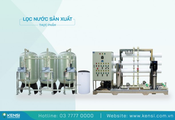 Hệ Thống Lọc Nước Sản Xuất Thực Phẩm Đồ Uống