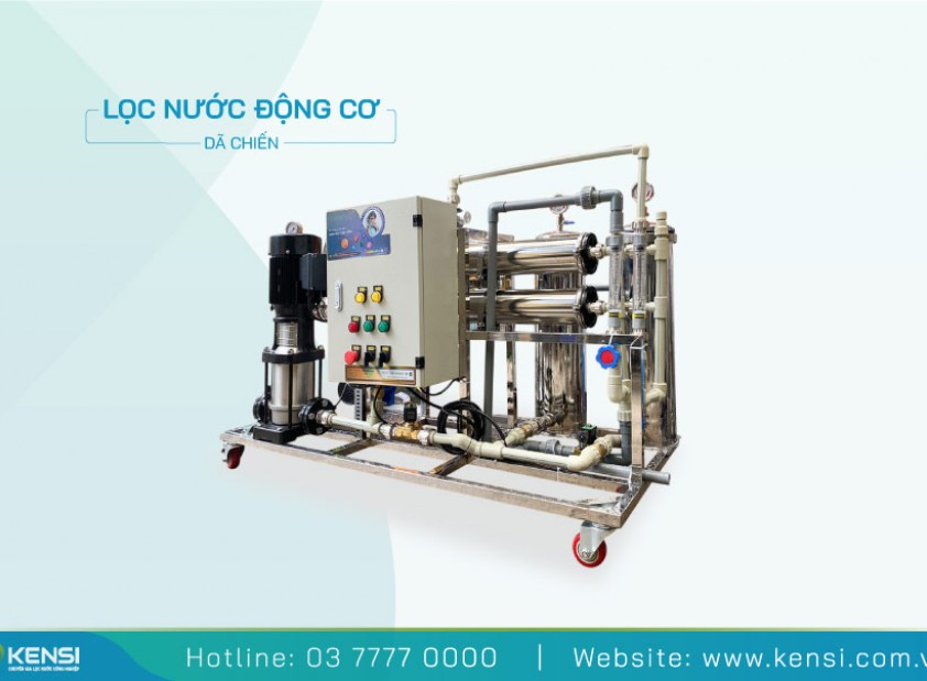 Hệ thống nước dành cho cứu trợ thiên tai - Giải pháp lọc nước cơ động cho vùng khẩn cấp 