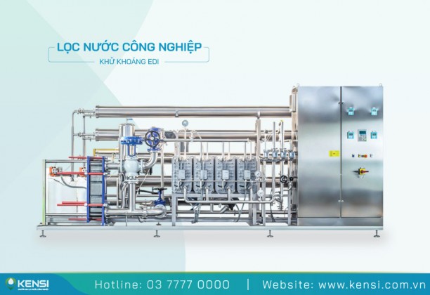 Hệ thống lọc nước công nghiệp khử khoáng EDI