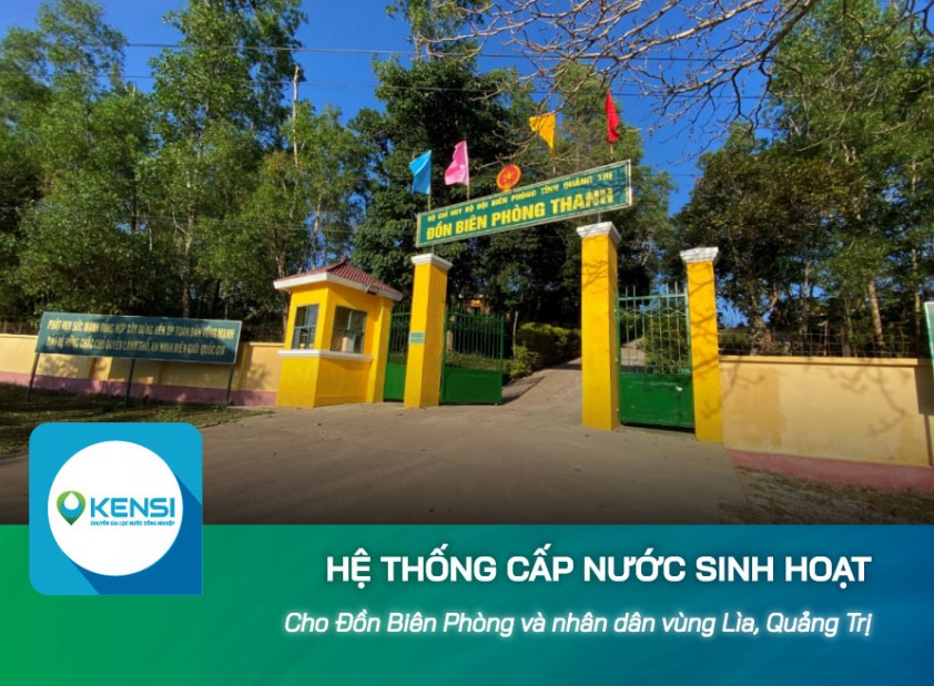  Lắp đặt hệ thống lọc nước công nghiệp RO cho đồn biên phòng 617