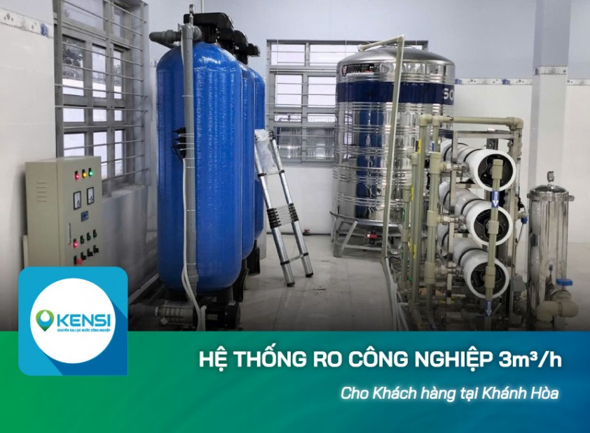 Hệ thống lọc nước công nghiệp RO 4m3/h cho Trung tâm cai nghiện, Tỉnh Khánh Hòa