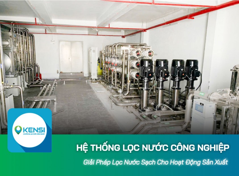 Máy lọc nước công nghiệp RO: Giải pháp nước sạch trong sản xuất hiện đại